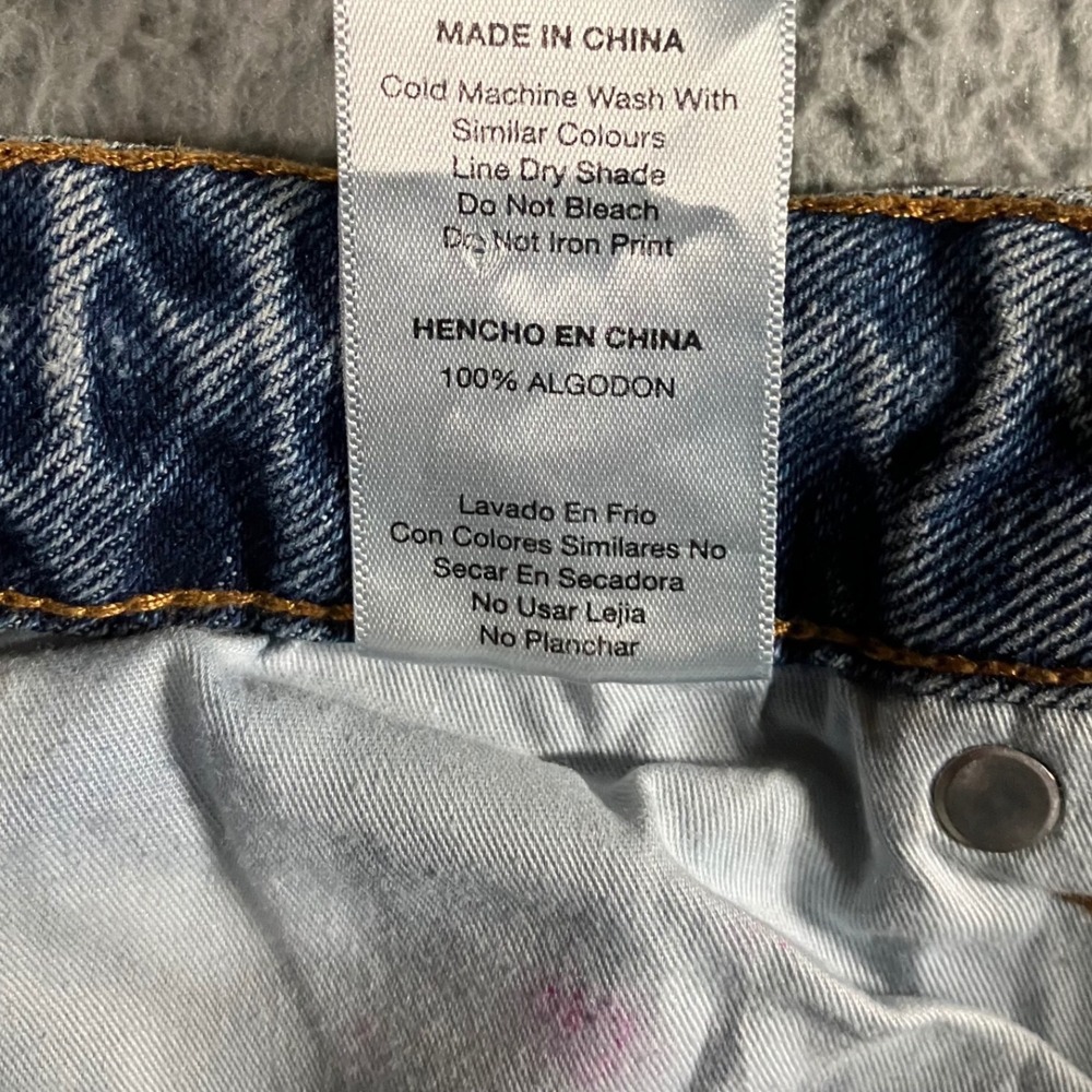 Butter Goods Relaxed Fit Denim Jeans Men 30 Blue Straight Leg Skateboarding - Picture 13 of 14